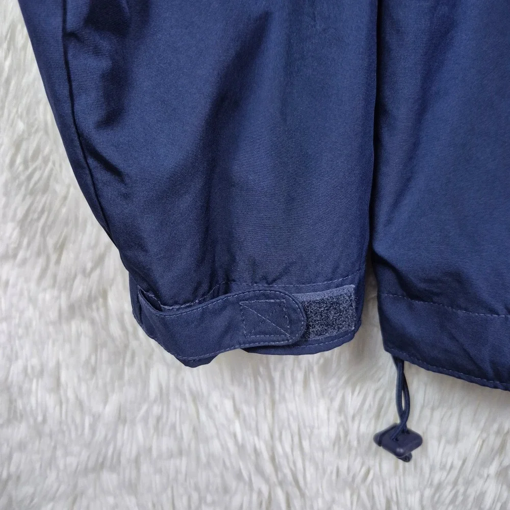 Nike Mens Windbreaker‎ Jacket Navy Blue Full Zip Lined Track Jacket 2XL